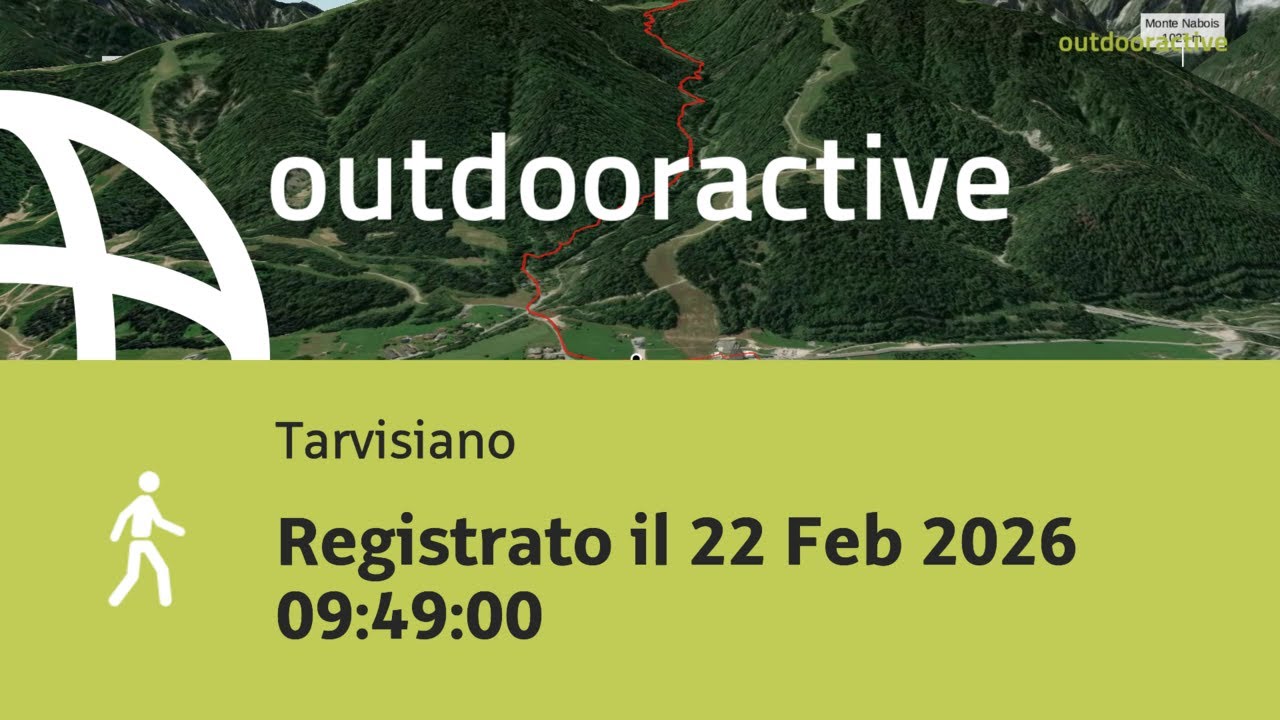 Video Flyover : Registrato il 22 Feb 2026 09:49:00