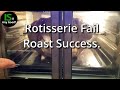 Kalorik Maxx Air Fryer. Rotisserie fail, Roast Successful