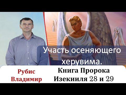 Участь осеняющего херувима. Книга Пророка Иезикииля 28 и 29 главы. #Библия #вера #Бог #город
