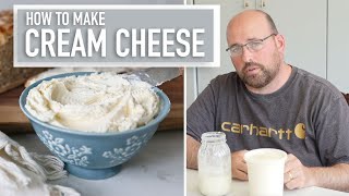 Making Cream Cheese By Milk Frother 