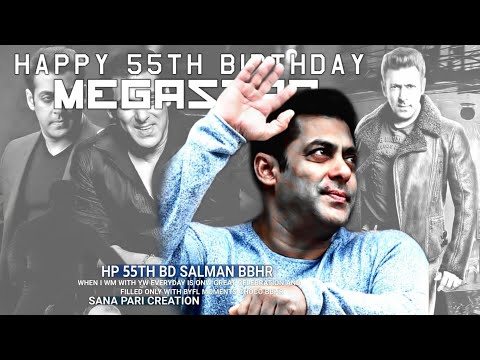 Salman Khan Happy Birthday | Special Whatsapp Status Video | Salman khan 55th Birthday Status |