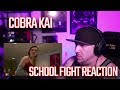 COBRA KAI - Season 2 School Fight [REACTION]