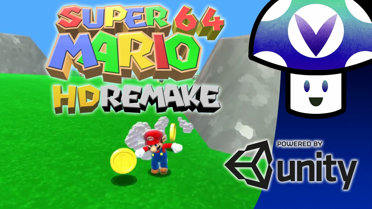 Vinesauce Vinny Super Mario 64 Hd Remake Unity Youtube