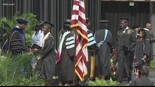 High school graduation ceremonies underway across Midlands