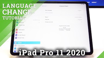 How to Change Language in iPad Pro 11 2020 – Language Settings