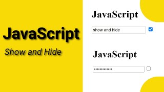 How To JavaScript Show and Hide