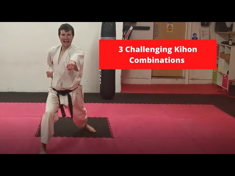 3  Challenging Kihon Combinations | Kata | Shotokan Karate