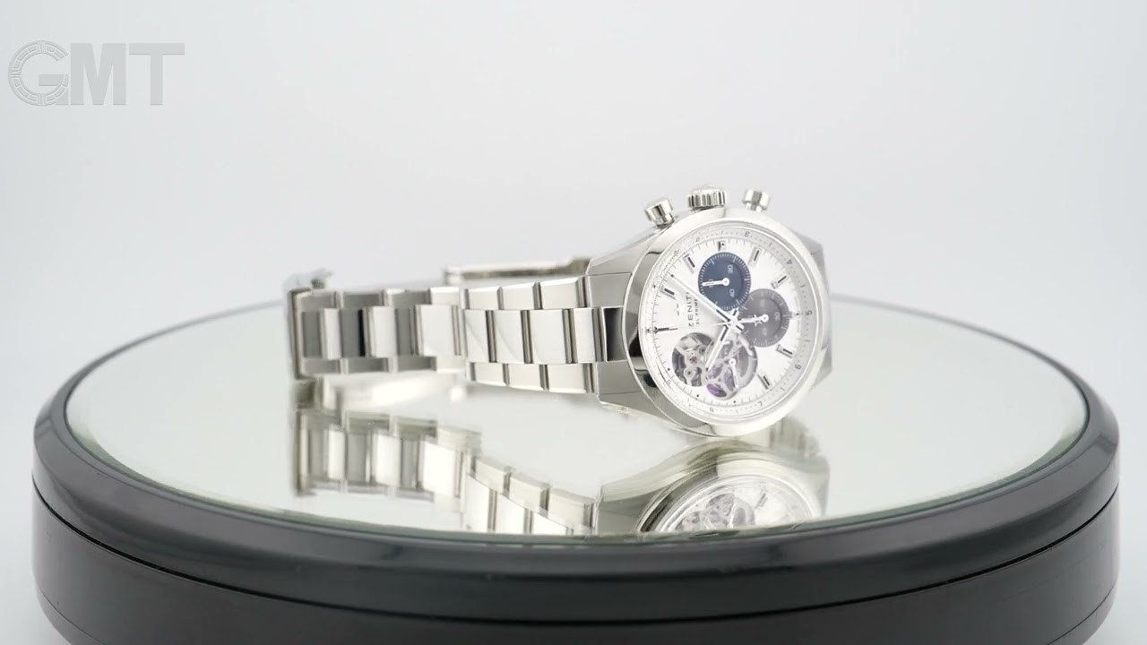 ZENITH クロノマスター オープン 03.3300.3604/69.M3300 - YouTube