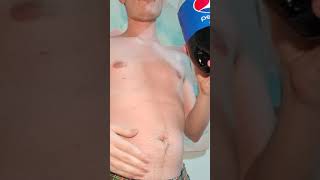 Drinking Pepsi