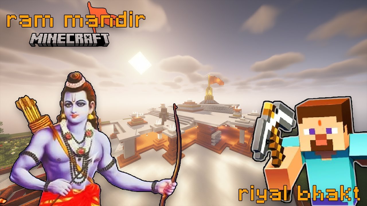 RAM MANDIR MINECRAFT STREAM | LIVE 🔴 - YouTube