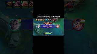 Aamon Best Build + Crazy Damage 😈 #aamon #gameplay #mlbb #mobilelegends #mvp #rankedmatch