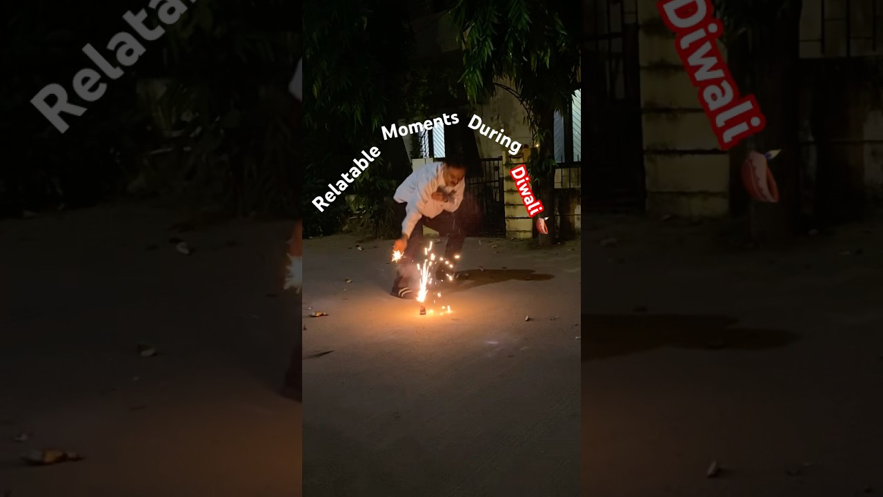 Relatable moments during Diwali 🪔 