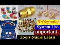 AC tools name with pictures AC Repair time use important tools how many type learn this video Part 1