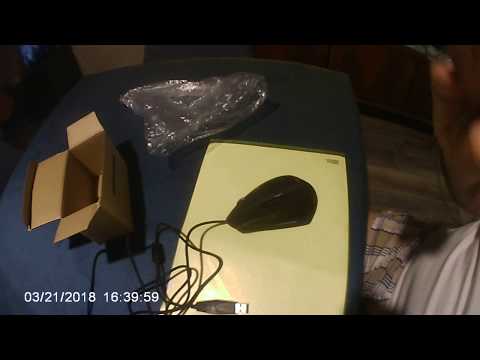 MODAO E1803 Ergonomic Optical Vertical USB Wired Mouse - BLACK  ვერტიკალური ფორმის მაუსი