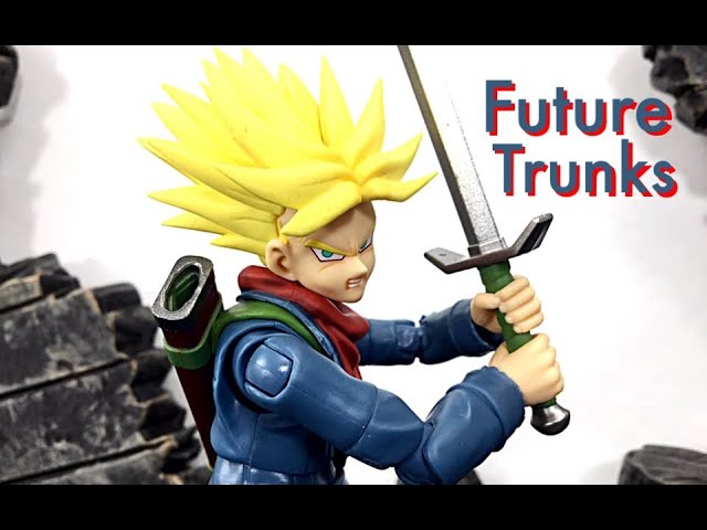  Tamashii Nations Bandai S.H. Figuarts Future Trunks Dragon Ball  Super Action Figure : Toys & Games