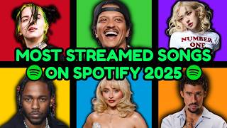 Most Streamed Songs on Spotify in 2025 - 25 Rounds!🎵