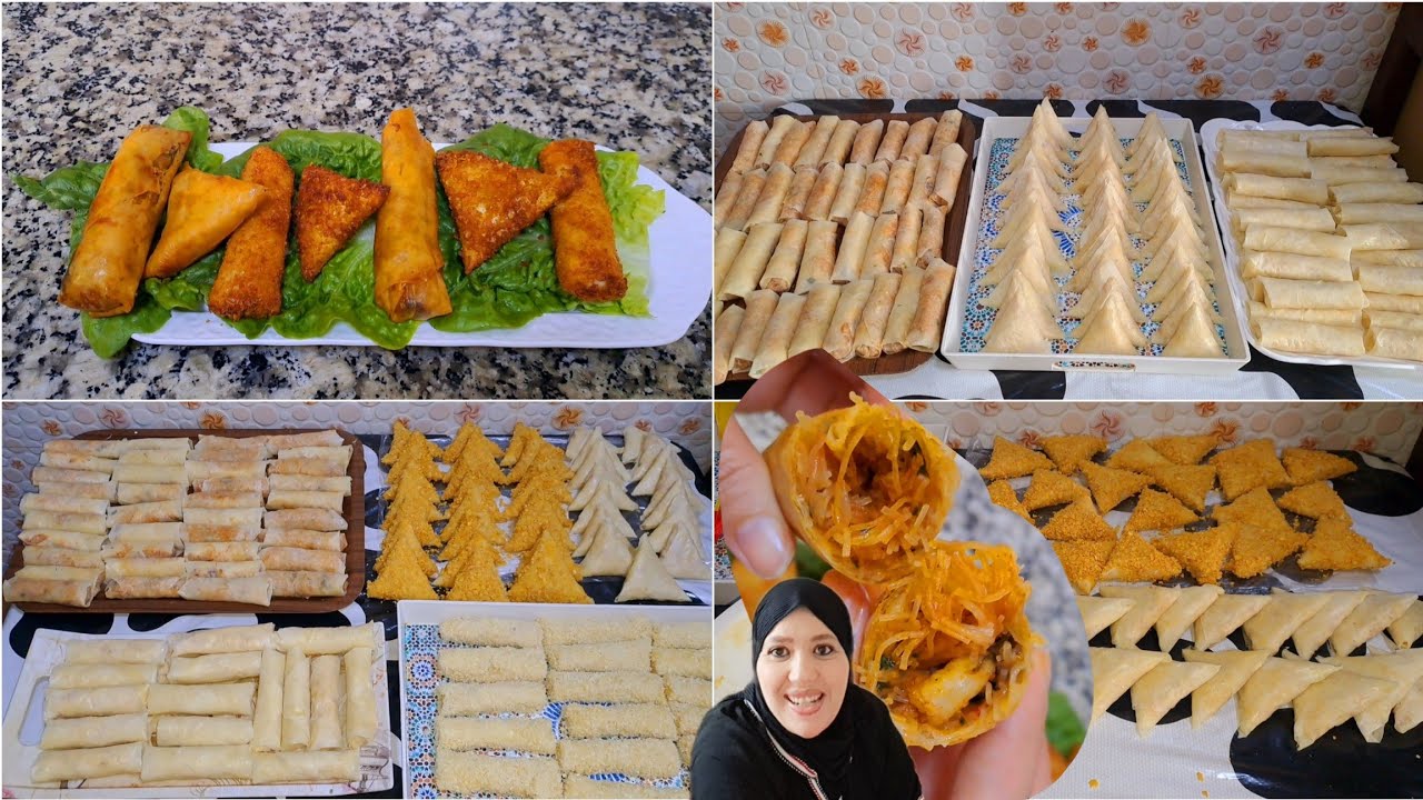 3 أنواع حشوات مالحين لي كتقلبي عليهم وحدة تنسيك فالاخرى البنة والتقرميشة