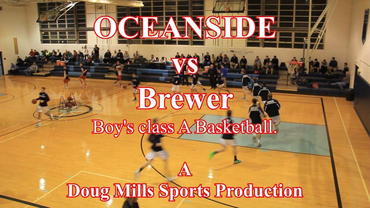 Basketball Oceanside vs Brewer Boys 01 13 2016 YouTube