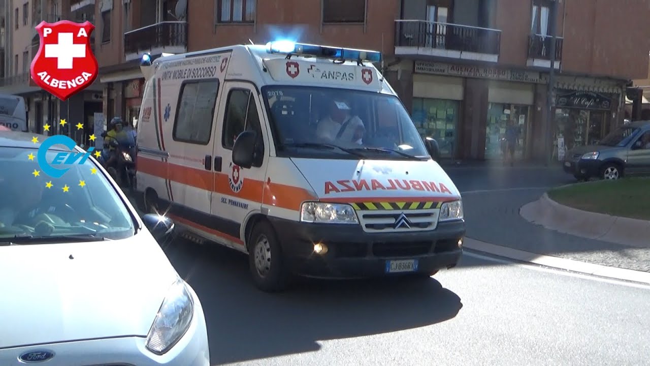 [VERY RARE] Ambulanza 2-078 P.A. Croce Bianca Albenga-Sez. Val Pennavaire Gruppo Nasino in sirena