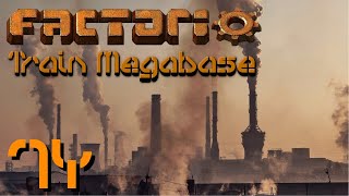 Factorio Train MegaBase #14   City Block Design Finished
