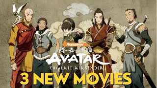 AVATAR: The Last Airbender - 3 New Animated Movies Coming !!