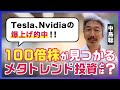【中島聡】Tesla、Nvidiaの爆上げ的中！100倍株が見つかるメタトレンド投資とは？