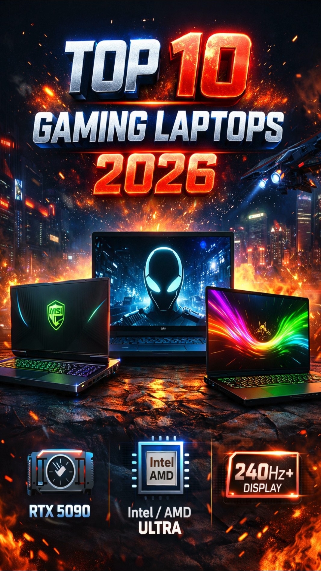 Top 10 Gaming Laptops 2026 RTX 5090 Beasts You Can T Ignore Gaming Oardefault 