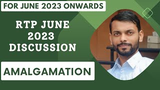Amalgamation RTP June 2023 Question practice| CAPII| ICAN| 20 mark| @AashikInfo