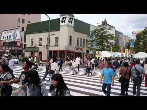 【北の恵み　食べマルシェ2019】４条通の様子①
