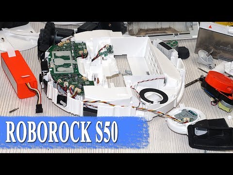 Как разобрать Xiaomi Mi Roborock S50 2 робот пылесос - что внутри?