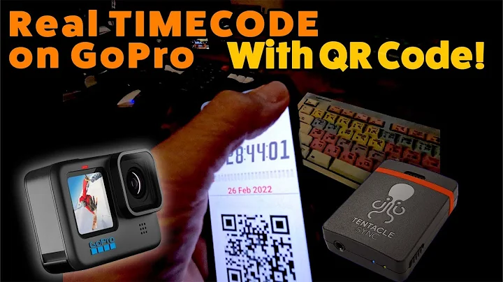 UPDATE: Finally you can Jam Sync Timecode on GoPro with Tentacle Timebar (beta) and Labs via QR CODE