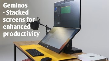 Geminos - Stacked screens for enhanced productivity