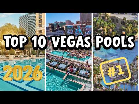 Ranking das piscinas de Las Vegas | Da melhor piscina de ondas aos clubes diurnos para festas (2026)