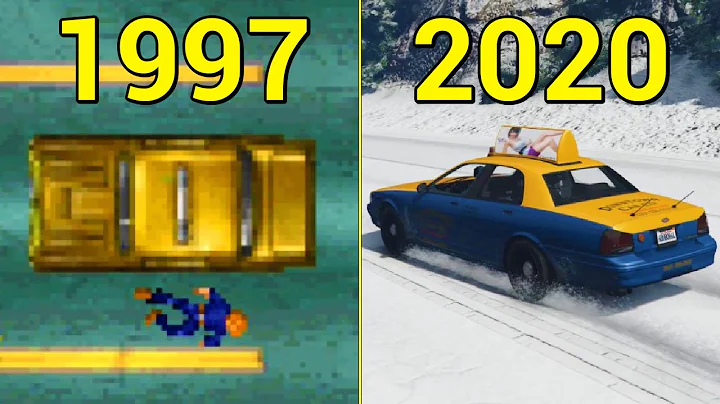 Evolution of Taxi in GTA 1997-2020