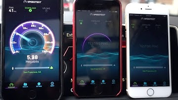 iPhone 6s Speedtest: AT&T vs Verizon vs T-Mobile