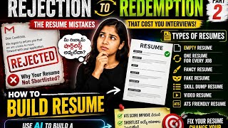 Build an ATS-Friendly Resume Using AI | Get More Interview Calls | Why Recruiters Are Rejecting Y...