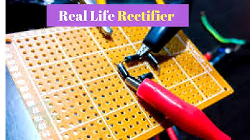Real Life Rectifier (Warning:  High Voltage)