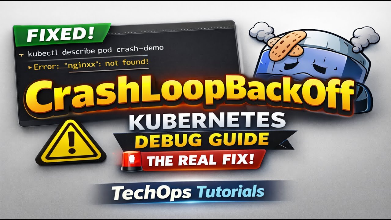 2. Pod in CrashLoopBackOff? Here’s the REAL Fix | Kubernetes Debug ...