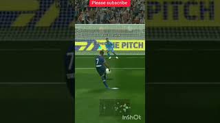 Messi penalty Joze Mourinyo 😁 👍 pes22 efootball mobile pes23 #messi #shorts #funnyvideo