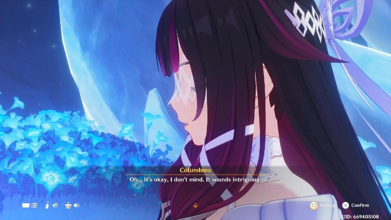 Genshin Impact Artist by the moon Quest.Part two.