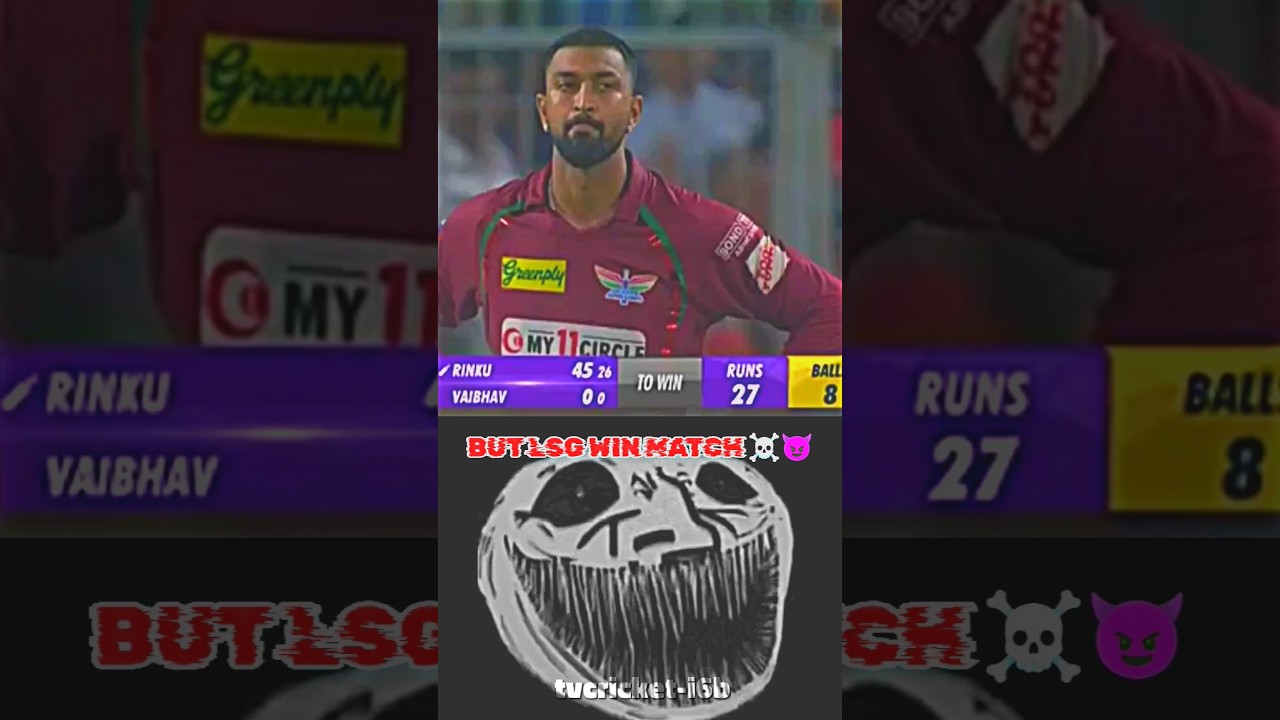 68ThMatch Ipl 2023 || Kkr Vs Lsg|| Ipl Highlights ||