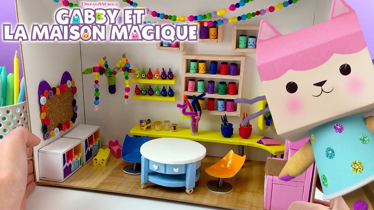 Fabrication d'une mini Gabby Et La Miason Magique !