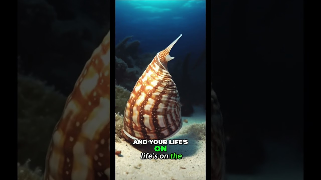 Cone Snails: Nature's Beautiful But Deadly Assassins in Disguise!