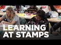 Learning at stamps