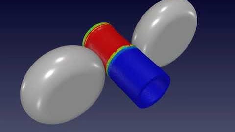 Incremental Cold Flow Forming with simplified rollers (MoFEM)