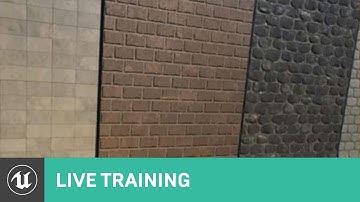 Creating Semi Procedural Materials | Live Training | Unreal Engine