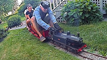 Steaming my 5" gauge loco with a Maximum Load, Part 5