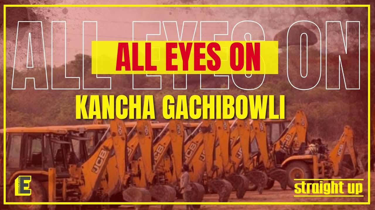 How the 400-acre Kancha Gachabowli land became a national issue | Straight Up | EdexLive