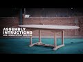 Teak Extending Table Assembly video with Luxus Home & Garden