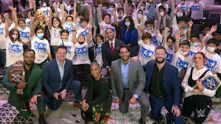 WWE Superstars host the first-ever Be a Star rally in Riyadh screenshot 2